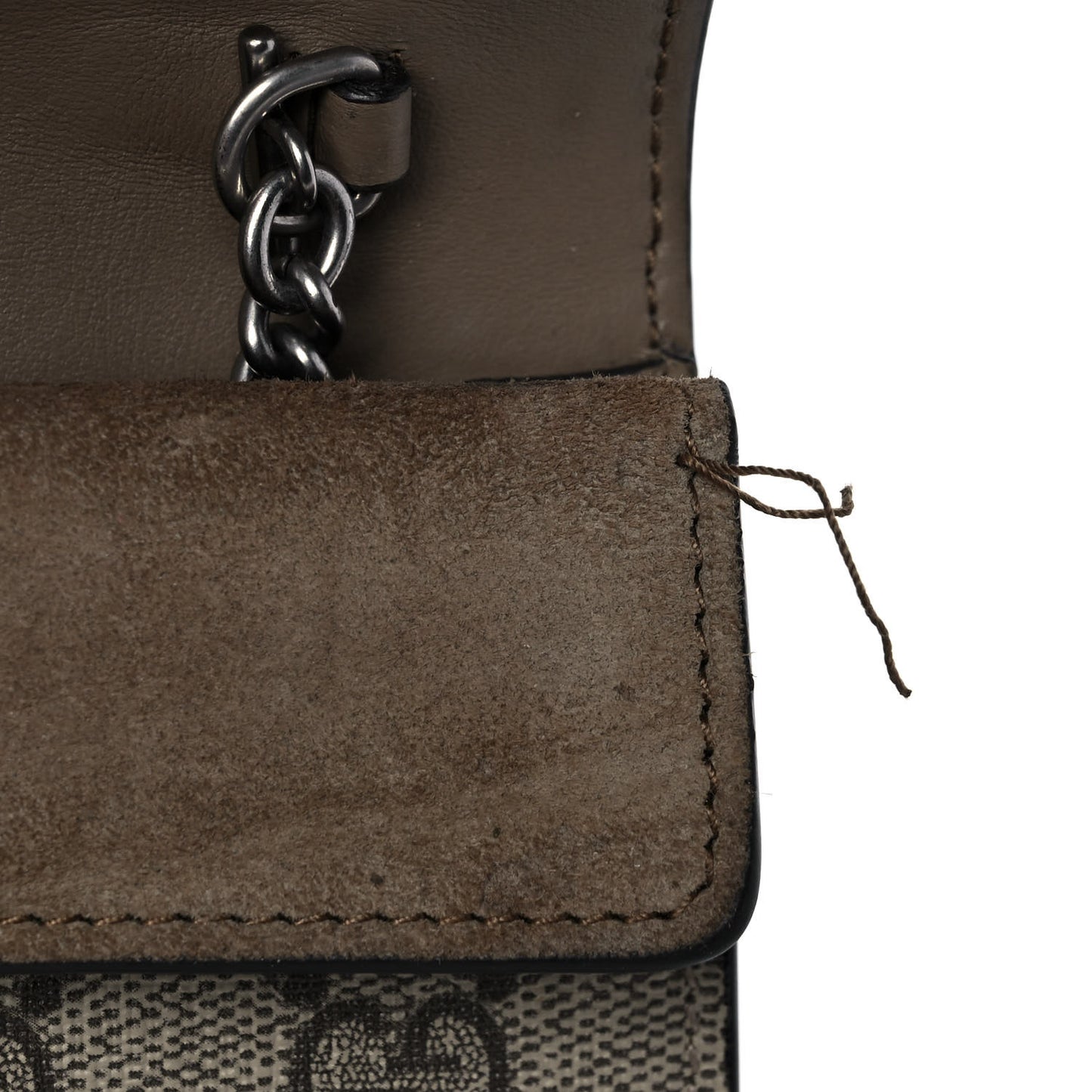 GG Supreme Monogram Super Mini Dionysus Shoulder Bag Taupe