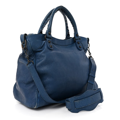 Balenciaga Agneau Classic Hardware Velo Bleu Cobalt Bleu Electric 3 of 21
