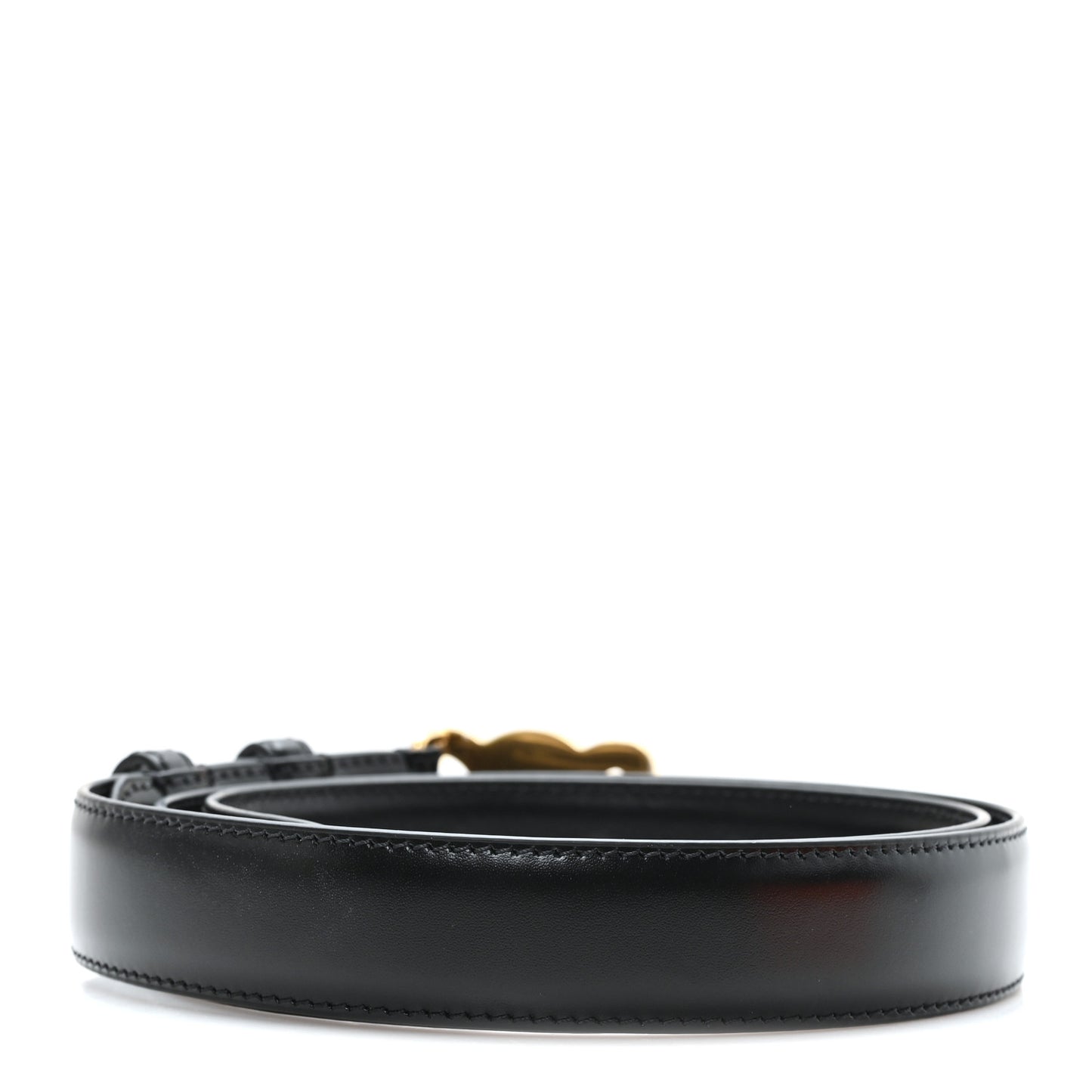 Box Calfskin Medium 25mm Triomphe Belt 85 34 Black
