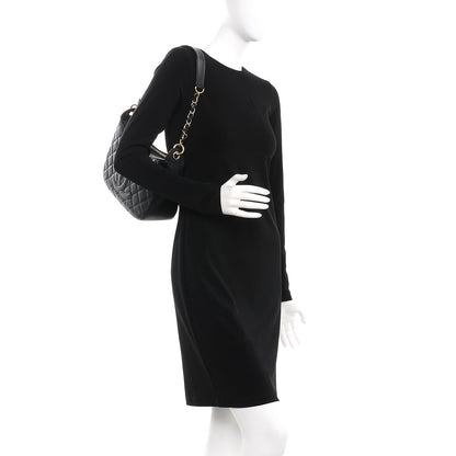 Chanel Caviar Quilted Hobo Black 2 of 7