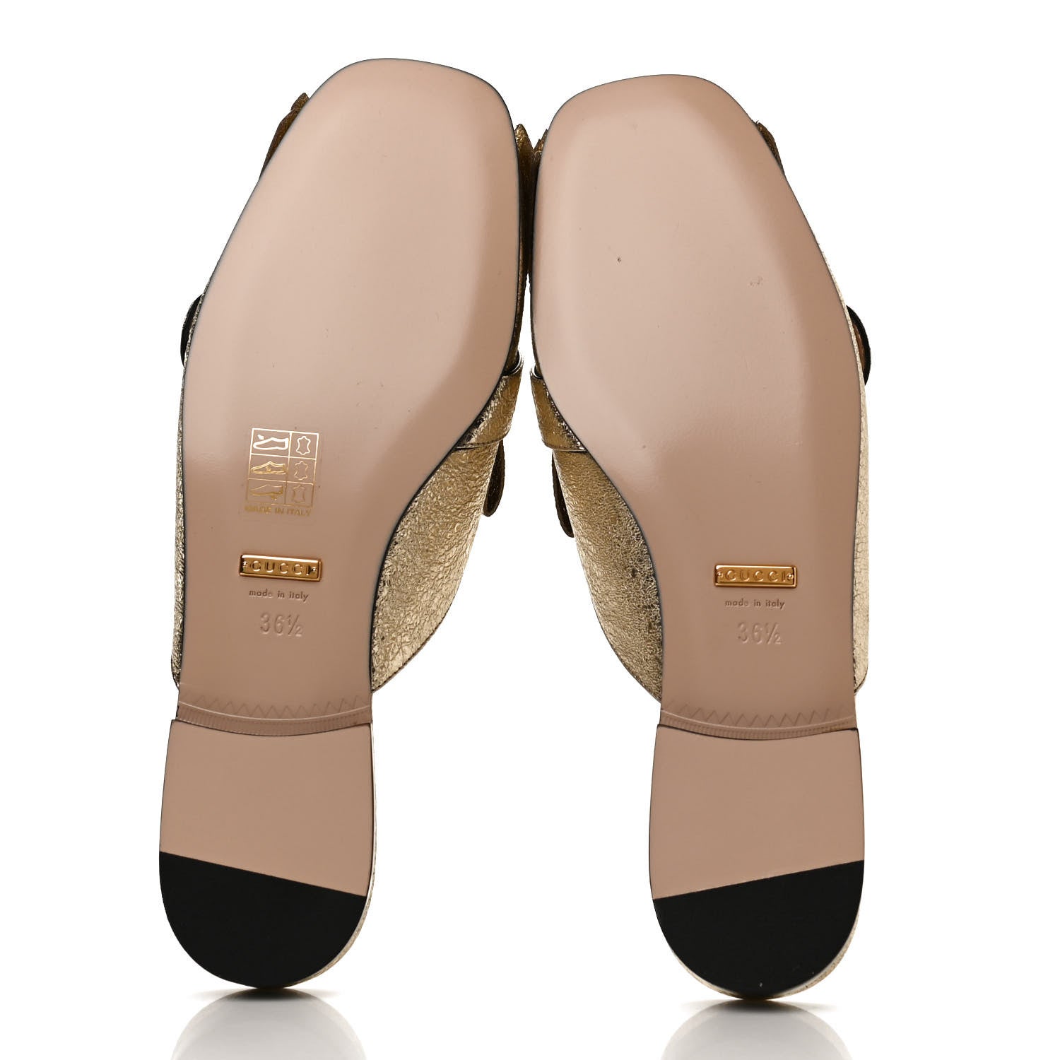 Gucci Galassia Womens GG Marmont Fringe Slippers 36.5 Platino 7 of 10