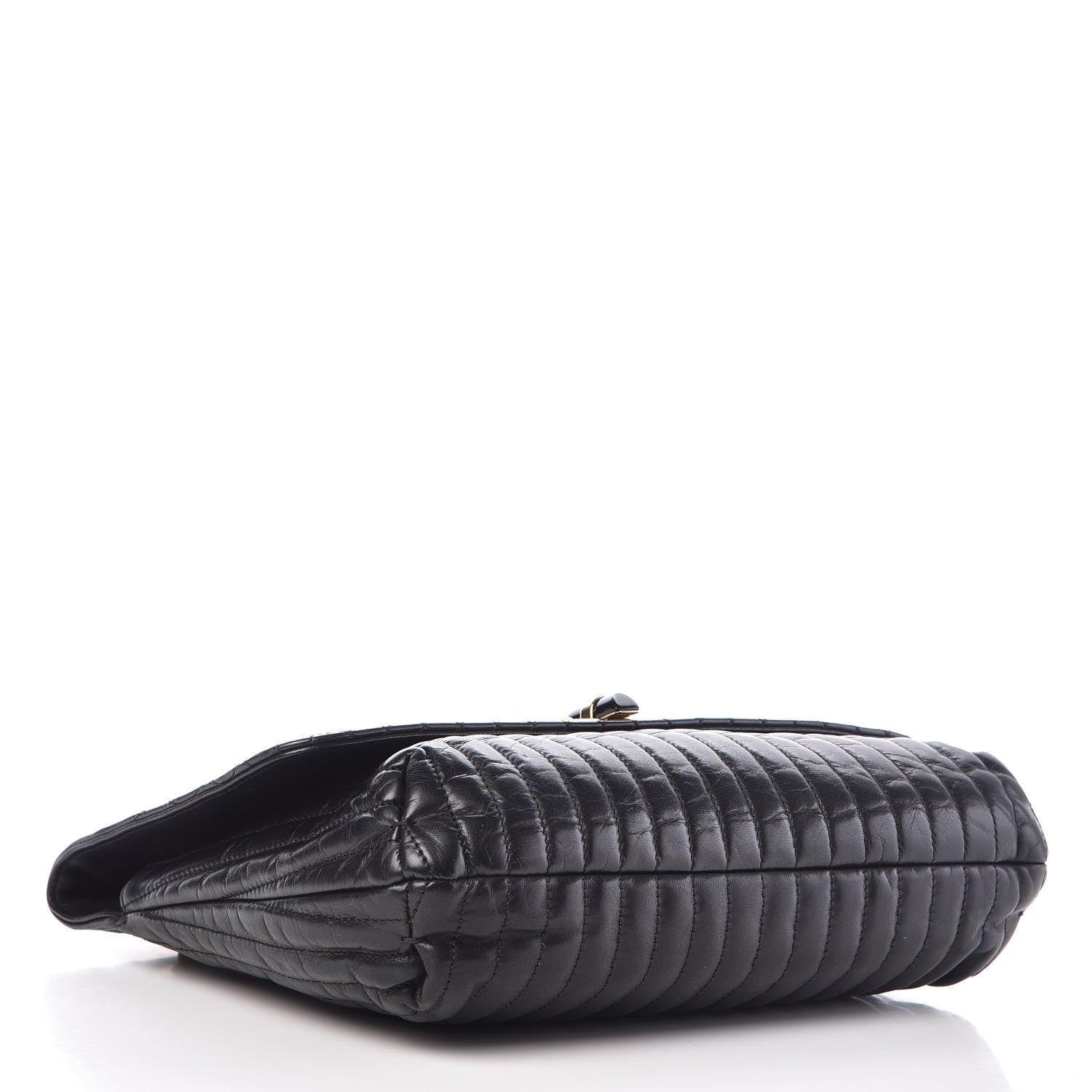 Lanvin Lambskin Quilted Medium Happy Shoulder Bag Black 4 of 9