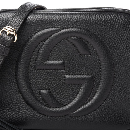 Gucci Pebbled Calfskin Small Soho Disco Bag Black 10 of 10