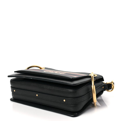Chloe Smooth Calfskin Logo Small Roy Bag Full Blue 7 of 8