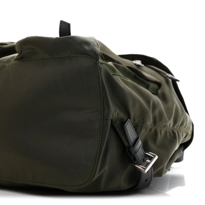 Prada Nylon Vela Medium Backpack Mimetico 18 of 21