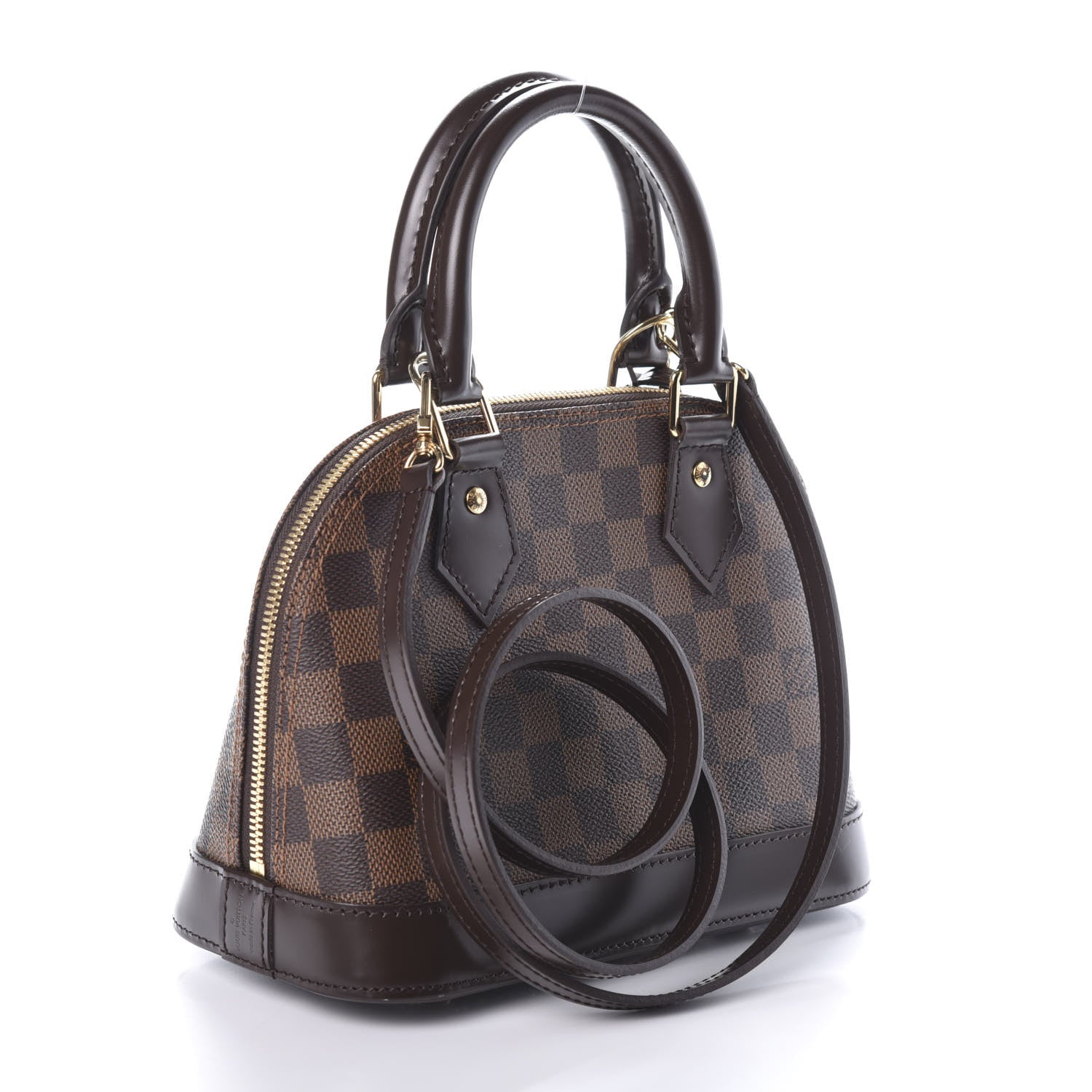 Louis Vuitton Damier Ebene Alma BB 3 of 9