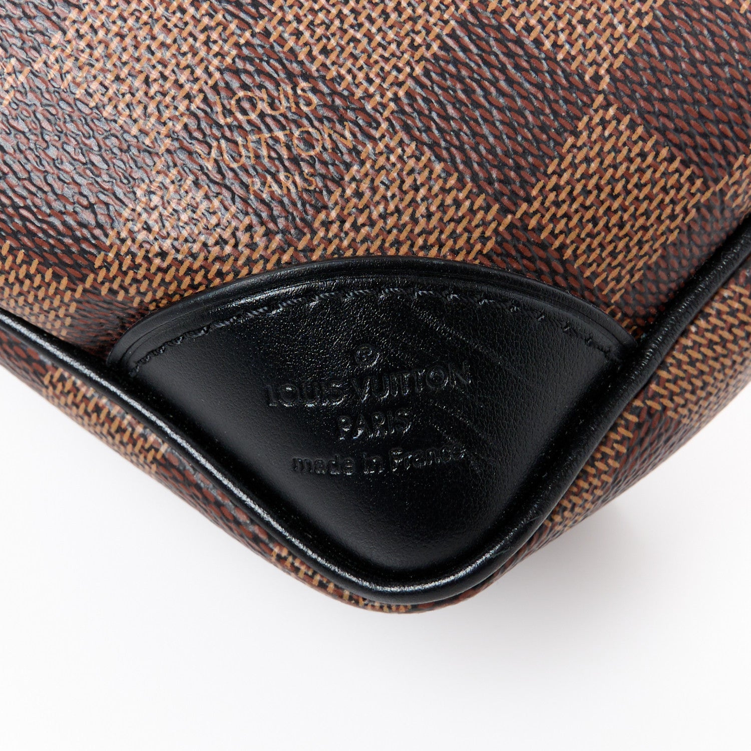 Louis Vuitton Damier Ebene Odeon PM Black 7 of 11