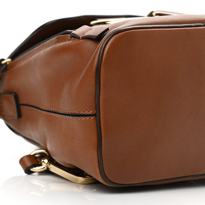 Chloe Suede Calfskin Mini Faye Backpack Tan 9 of 15