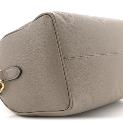 Louis Vuitton Empreinte Monogram Giant Speedy Bandouliere 25 Tourterelle 8 of 9