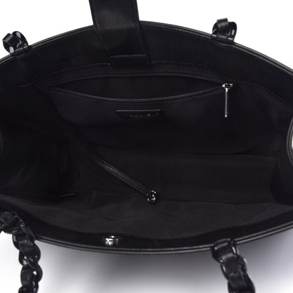 Chanel Caviar Quilted My Everything Large Shopping Tote Black 5 of 10