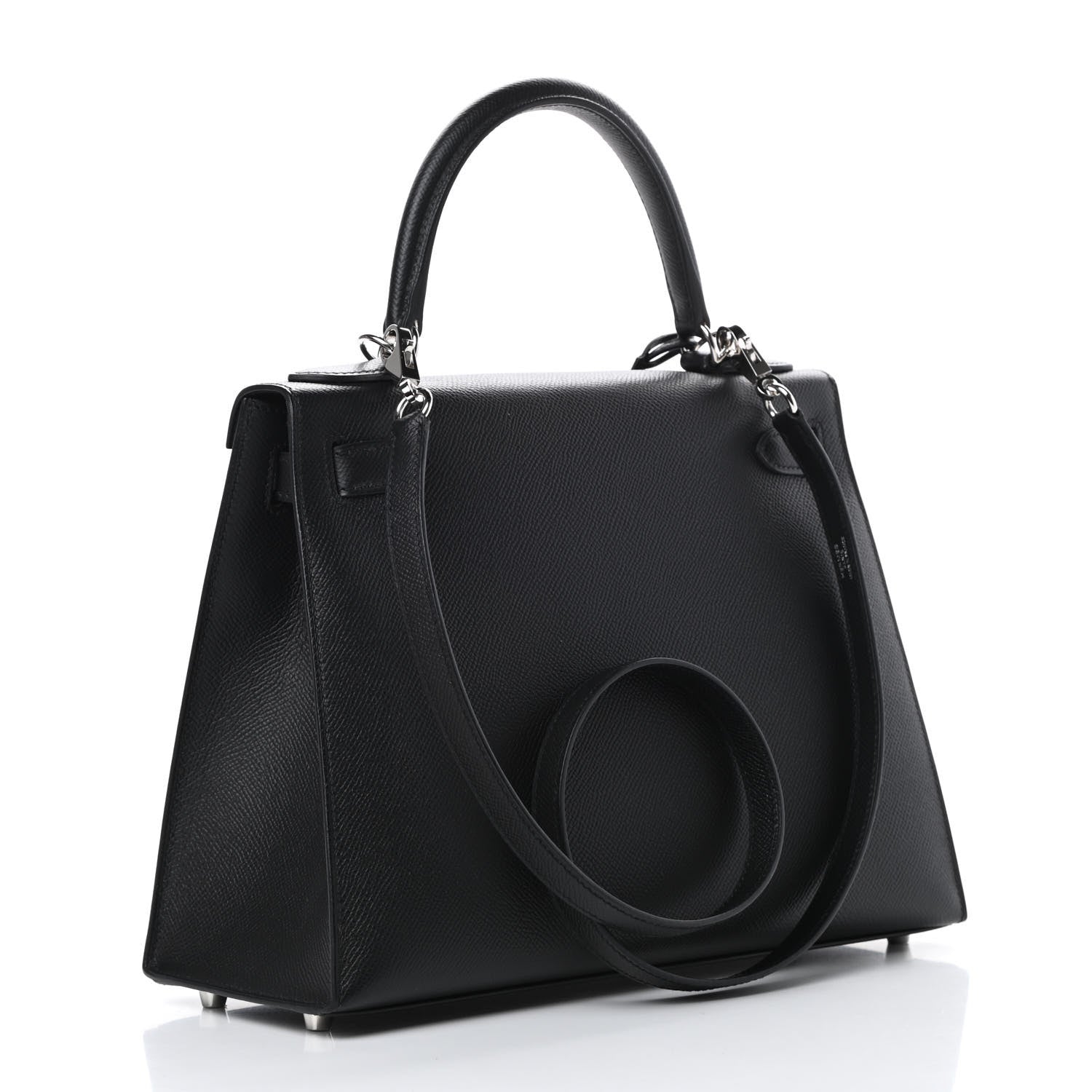 Hermes Epsom Kelly Sellier 28 Black 3 of 11