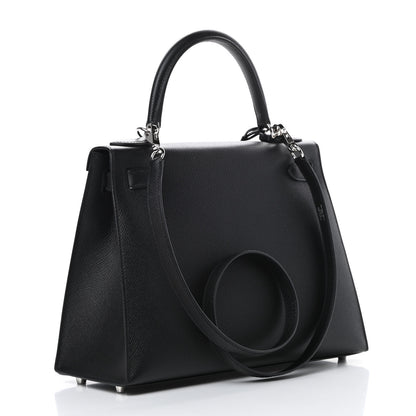 Hermes Epsom Kelly Sellier 28 Black 3 of 11