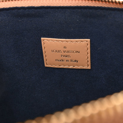 Louis Vuitton Lambskin Embossed Monogram Coussin PM Camel 8 of 11