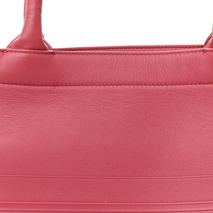 Christian Dior Calfskin Embossed Medium Book Tote Pink 8 of 12