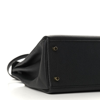 Hermes Togo Kelly Retourne 32 Black 9 of 12
