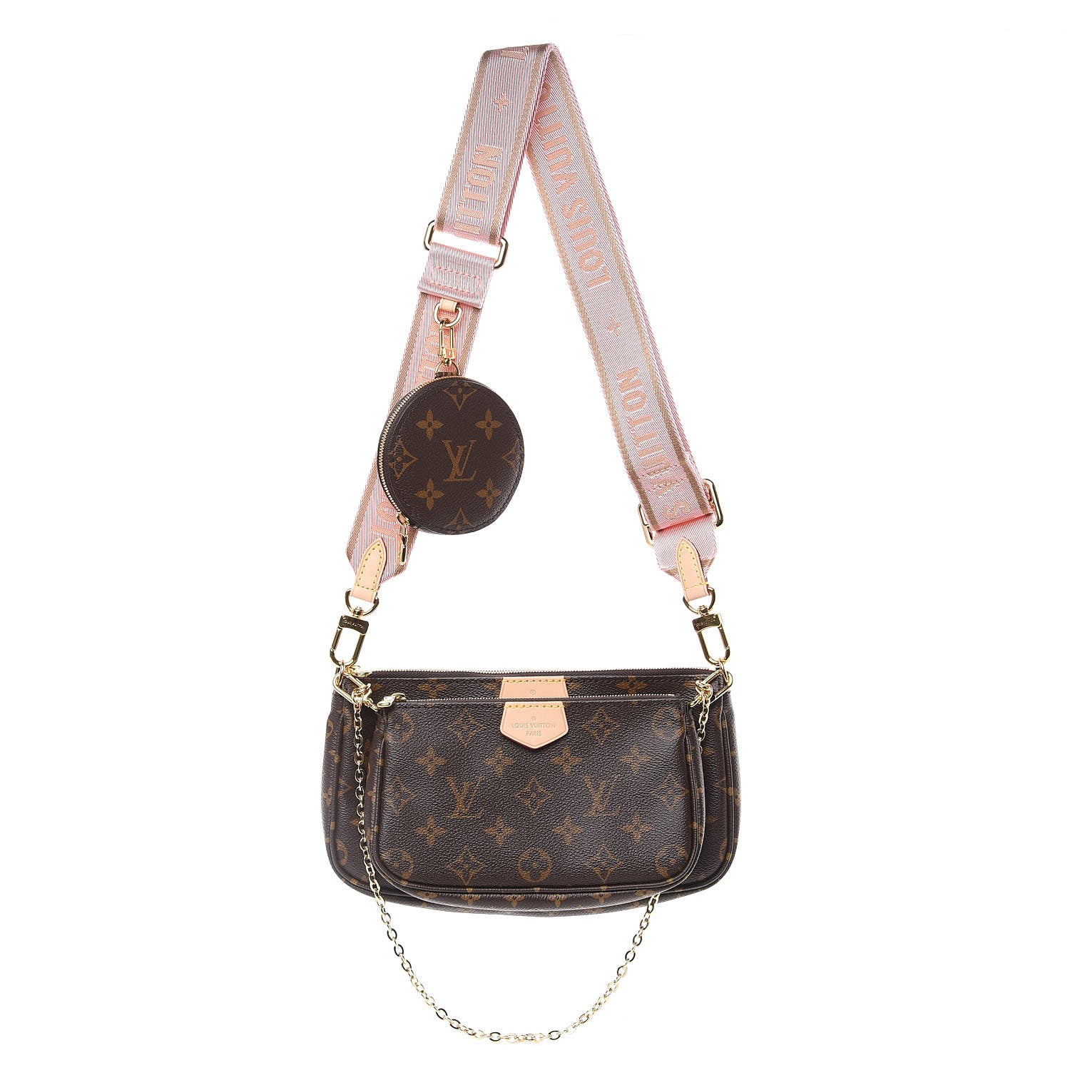Louis Vuitton Monogram Multi Pochette Accessories Rose Clair 1 of 11