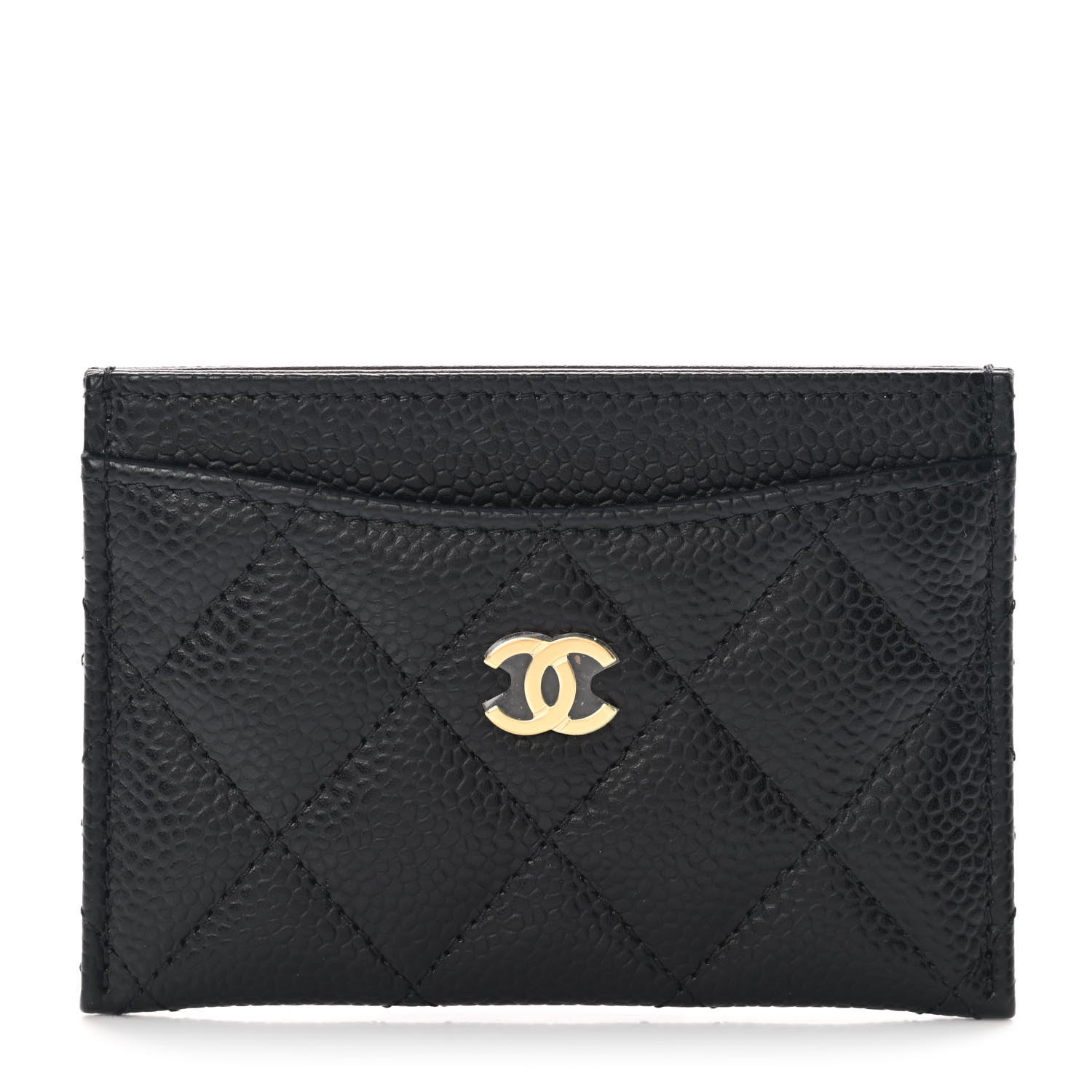 Chanel Caviar Quilted Card Holder Black 1 of 9