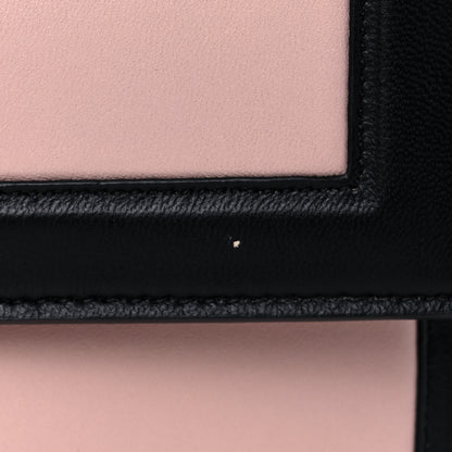 Fendi Nappa Apolo Bi-Color Chain Baguette Rosa Quarzo Black 12 of 13
