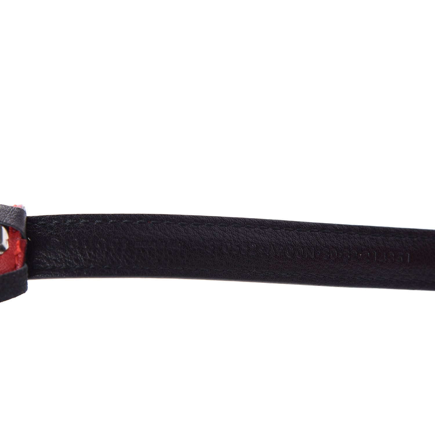 Gucci Moon Calfskin Nickel Interlocking G 20mm Belt 80 32 Tabasco 3 of 4