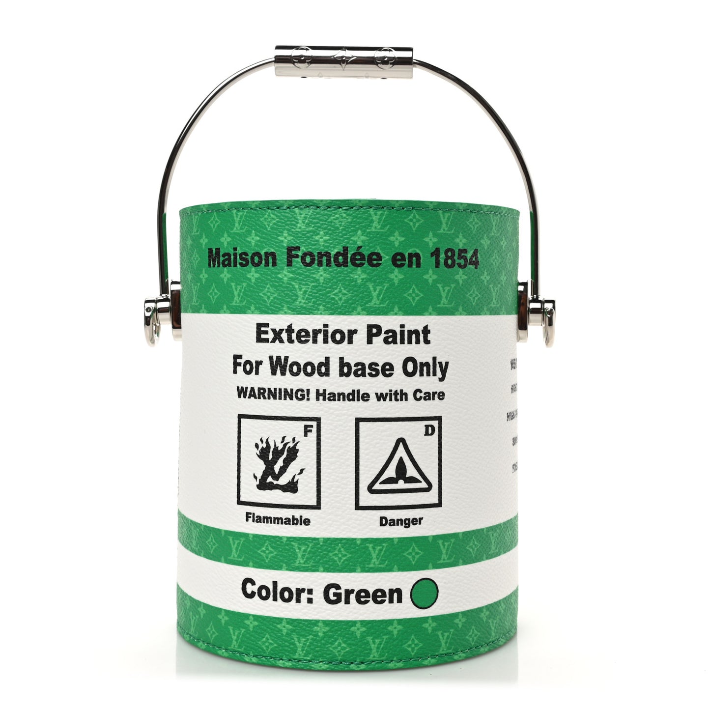 Monogram LV Paint Can Green