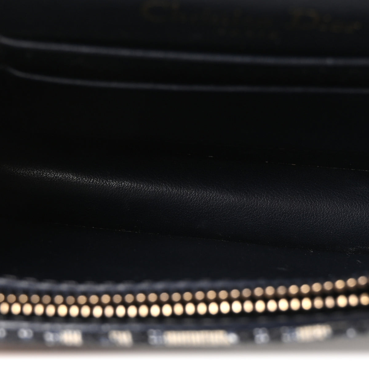 Christian Dior Oblique Saddle Belt Bag Blue 5 of 10