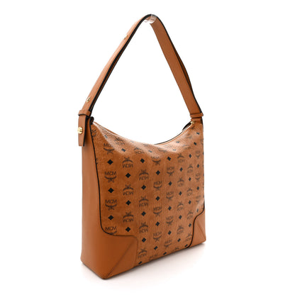 MCM Visetos Large Klara Hobo Cognac 3 of 16