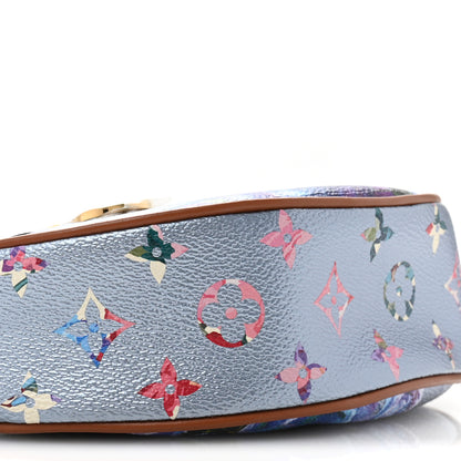 Louis Vuitton Metallic Monogram LV Garden Loop PM Blue 8 of 10