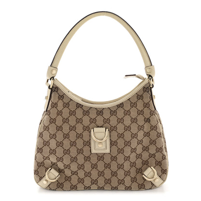 Gucci Monogram Medium Abbey D Ring Hobo Off White 1 of 13