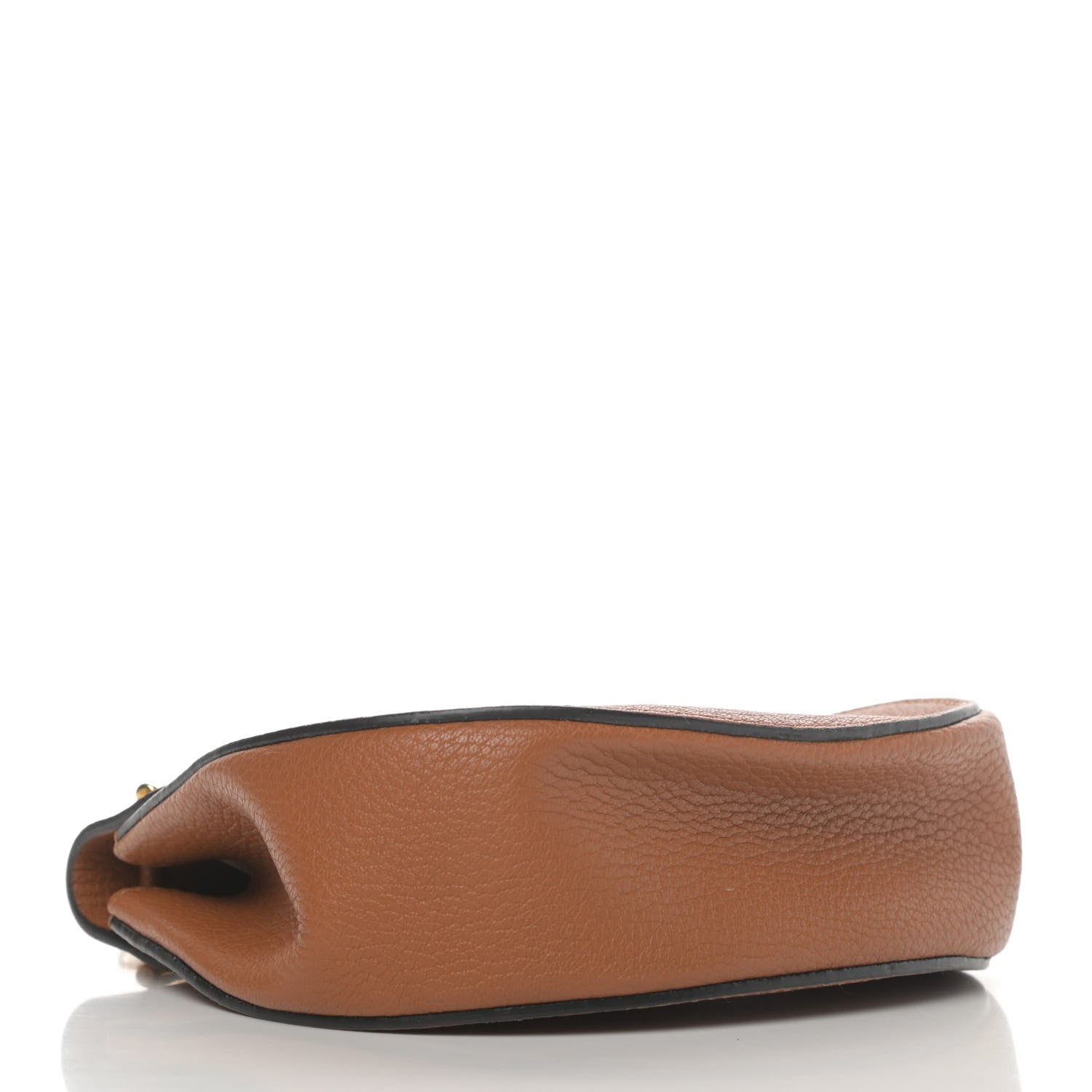 Chloe Grained Lambskin Mini Drew Shoulder Bag Caramel 3 of 4