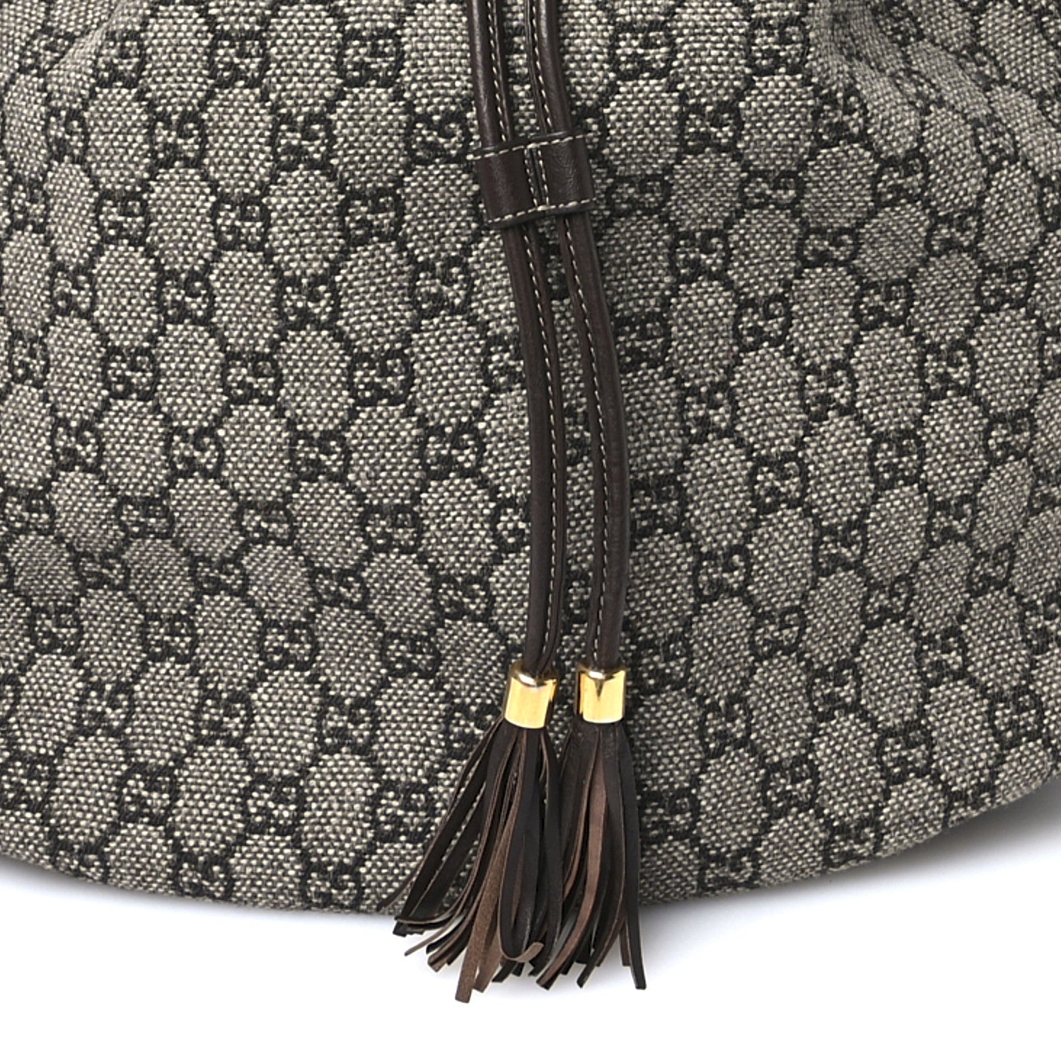 Gucci Monogram Medium Interlocking Icon Shoulder Bag Dark Brown 8 of 13