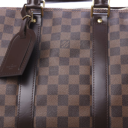 Louis Vuitton Damier Ebene Keepall Bandouliere 45 9 of 10