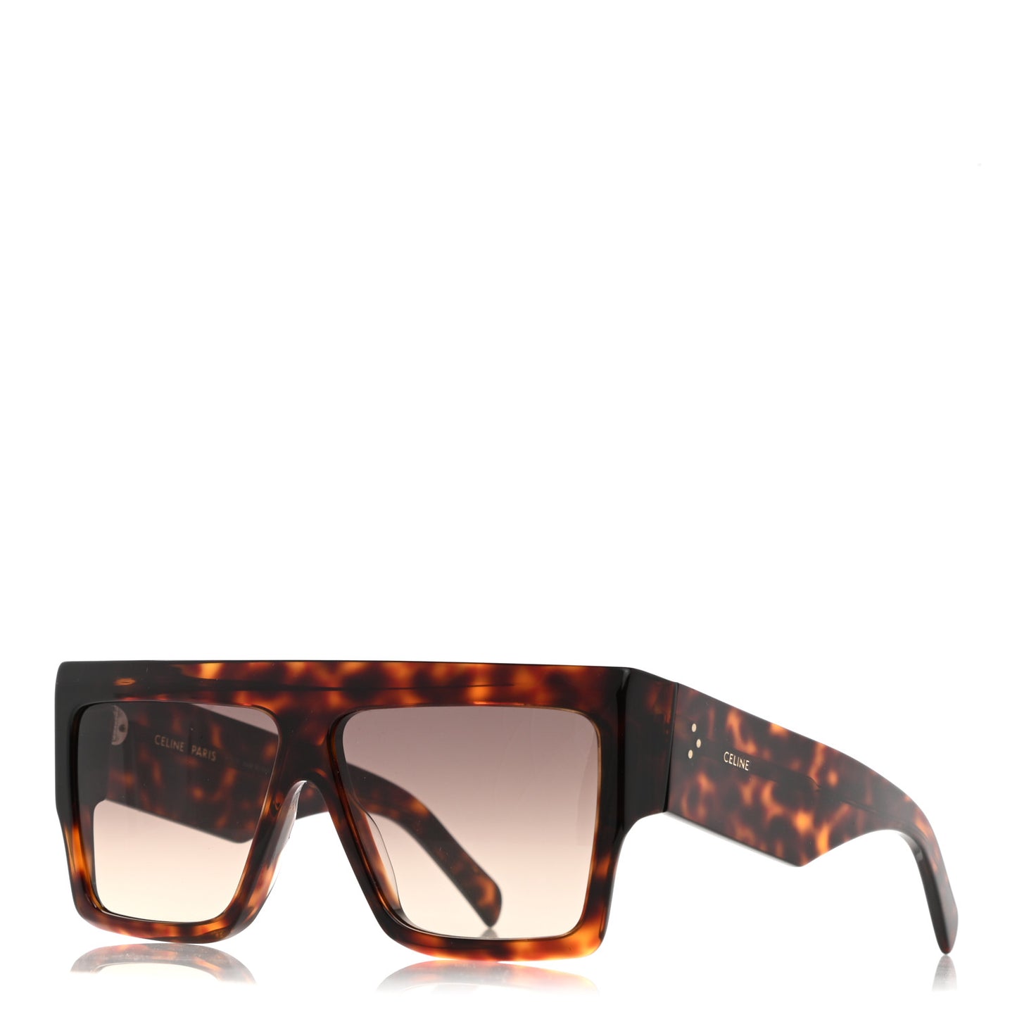 Flat Top Sunglasses CL 40030I Havana