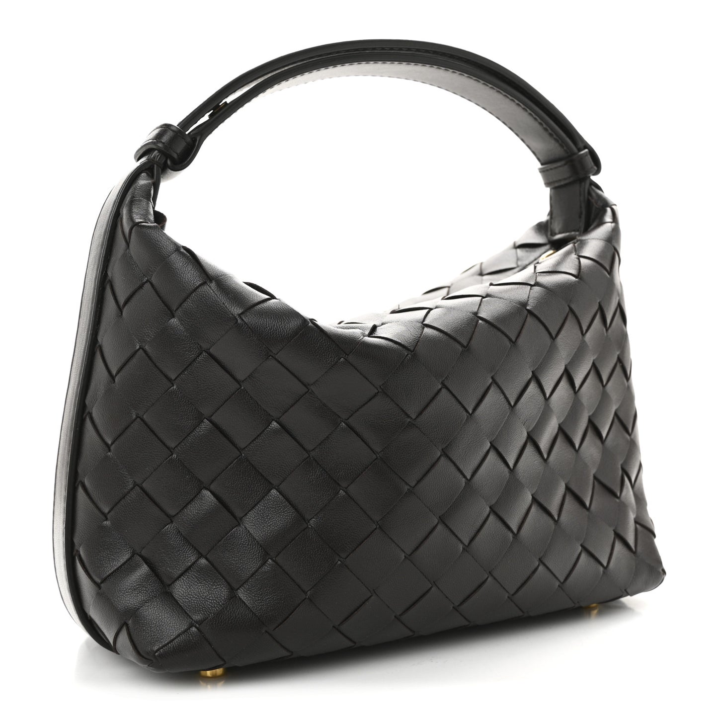 Calfskin Nappa Intrecciato Mini Wallace Fondant