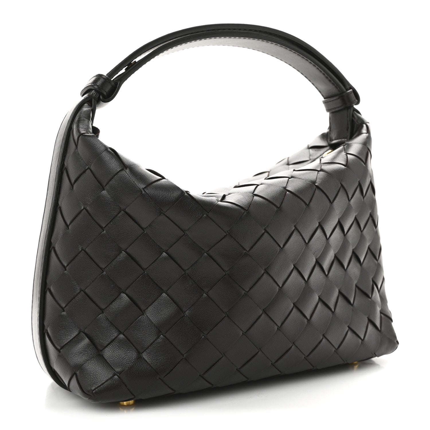 Bottega Veneta Calfskin Nappa Intrecciato Mini Wallace Fondant 3 of 10
