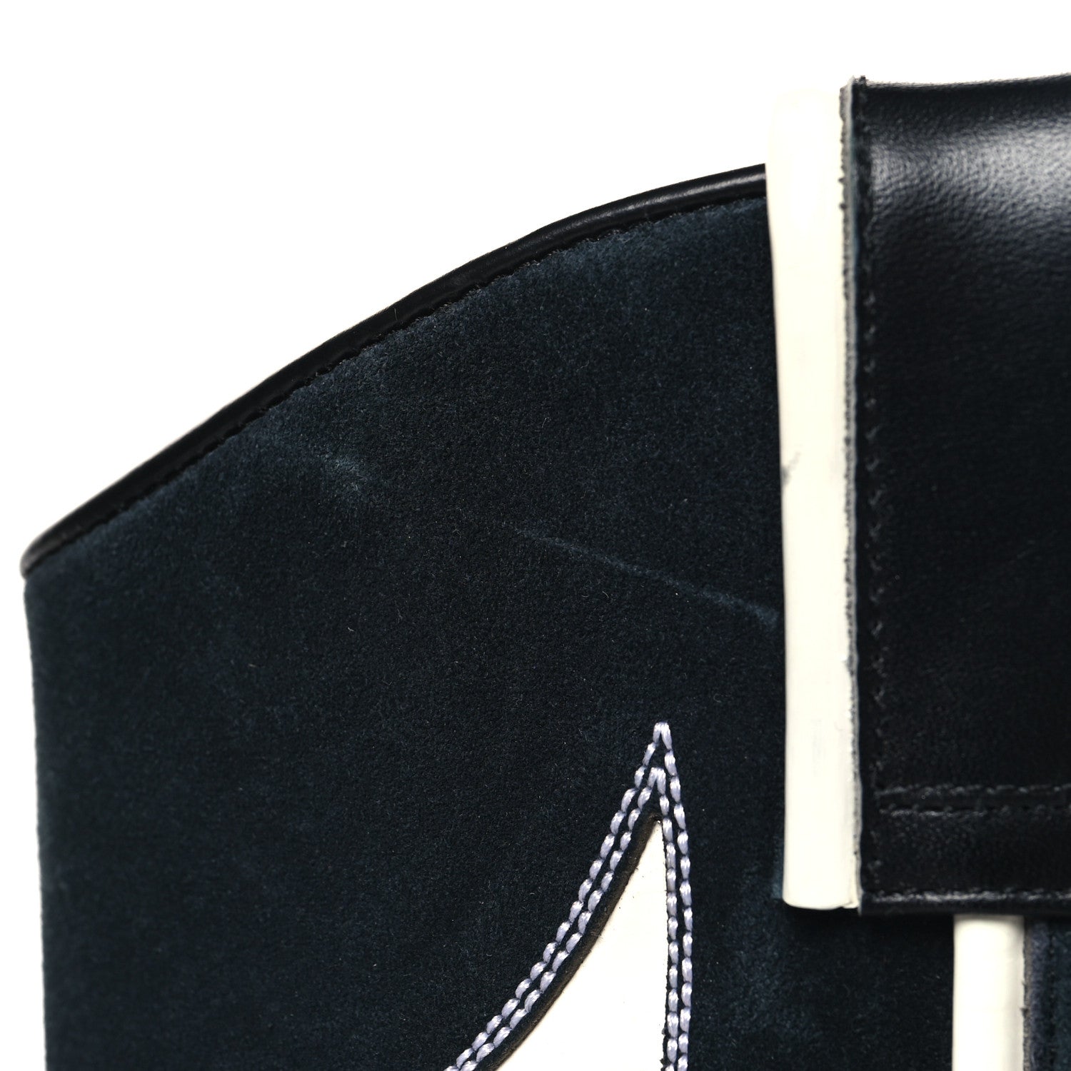 Louis Vuitton Calfskin Canyon Mens Cowboy Boots 9 Black 9 of 10