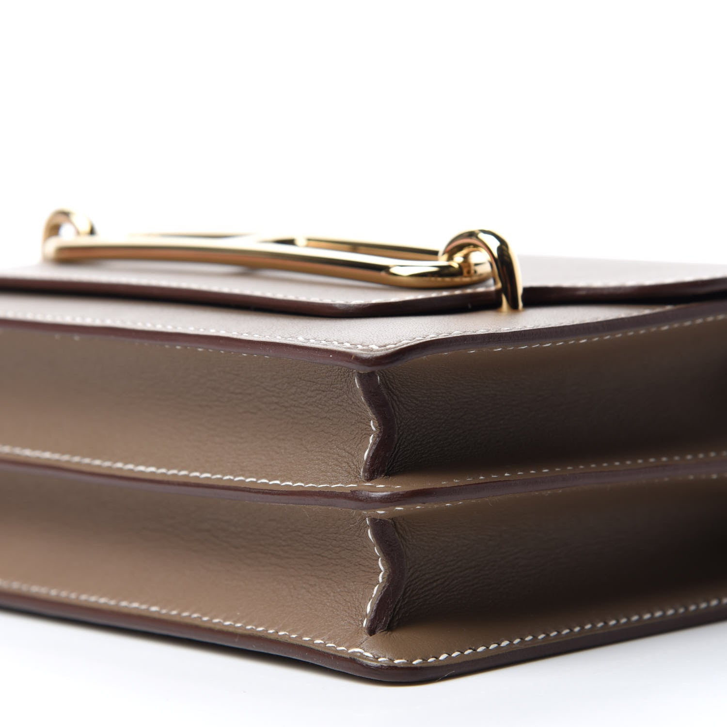 Hermes Allegretto Mini Sac Roulis Etoupe 7 of 11