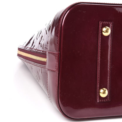 Louis Vuitton Vernis Alma GM Rouge Fauviste 5 of 12