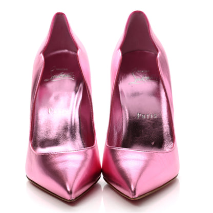 Christian Louboutin Metallic Calfskin Hot Chick 100 Pumps 36.5 Pink 2 of 8