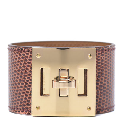 Hermes Lizard Kelly Dog Cuff T2 Etrusque 1 of 6