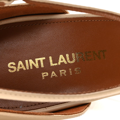 Saint Laurent Calfskin 110 Opyum Sandals 39 Real Beige 8 of 9
