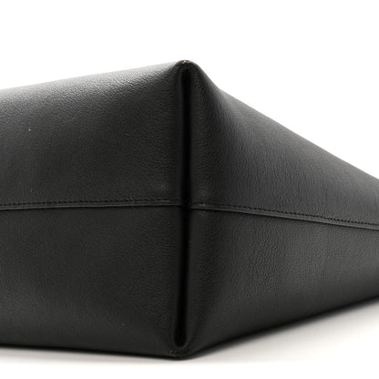 Saint Laurent Calfskin Large Shopping Tote Black 10 of 12