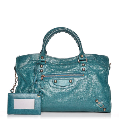 Balenciaga Agneau Giant 12 Rose Gold Hardware City Lagon 1 of 12