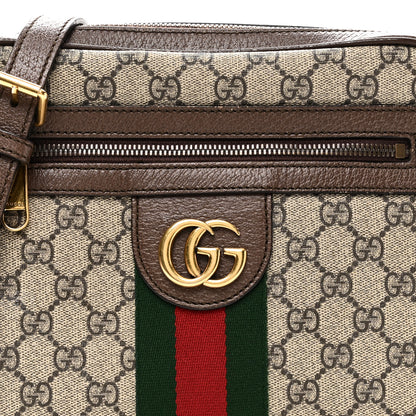 Gucci GG Supreme Monogram Web Small Ophidia Messenger Bag Brown 8 of 10