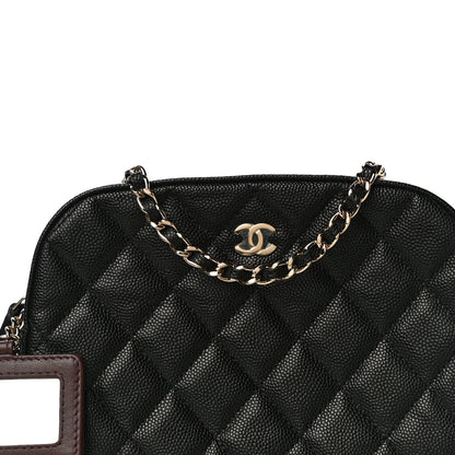 Chanel Caviar Quilted Vanity With Chain Black 8 of 12