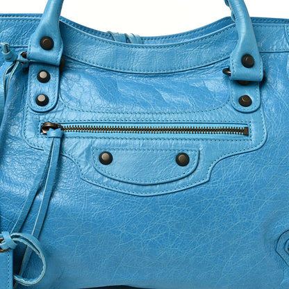 Balenciaga Agneau Classic Hardware City Bleu Azur Clair 7 of 9