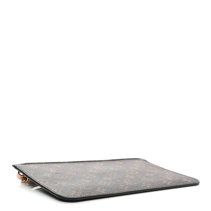 Louis Vuitton Monogram Neverfull MM GM Pochette Sugar Pink 4 of 8