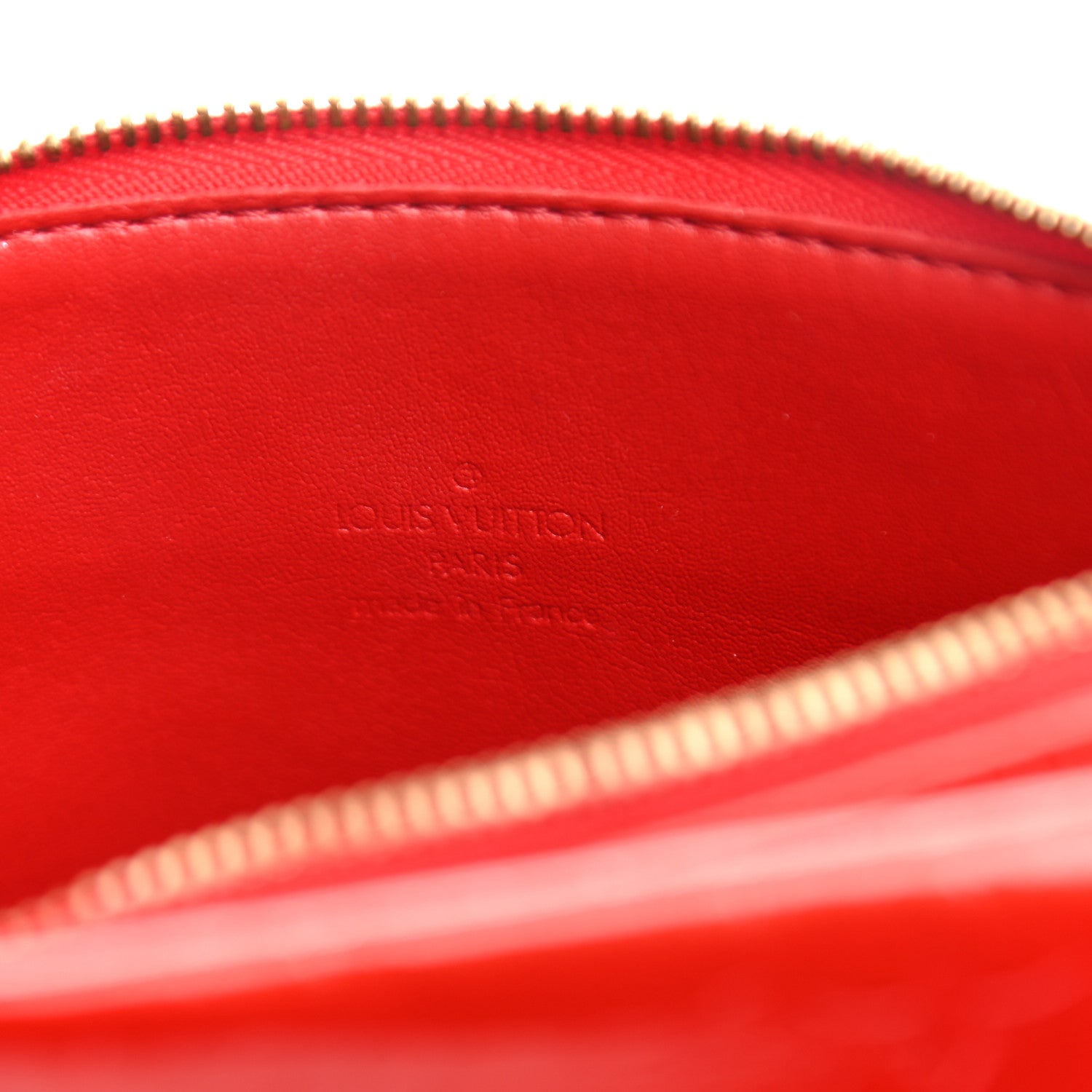 Louis Vuitton Vernis Mott Red 7 of 15
