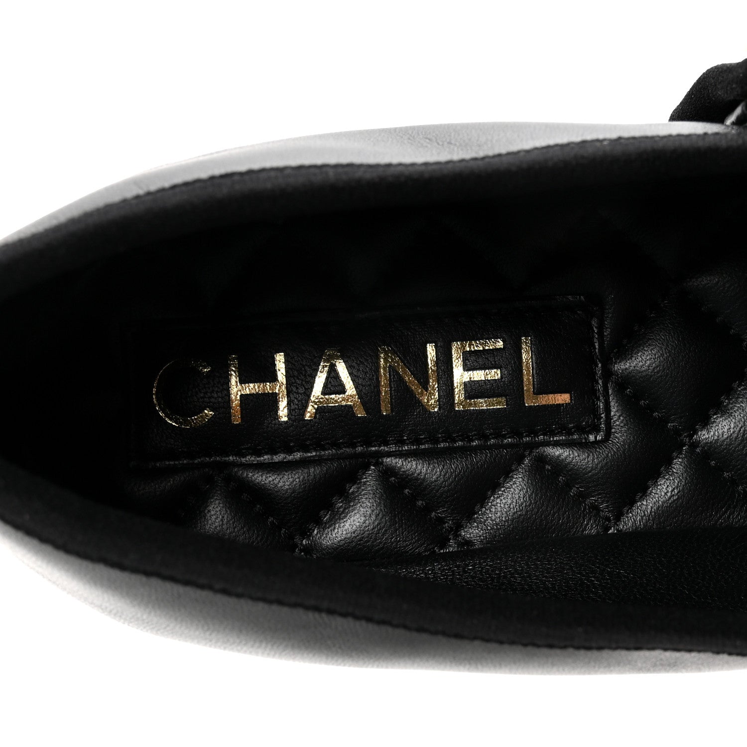 Chanel Lambskin Mary Jane Flats 36.5 Black 8 of 10