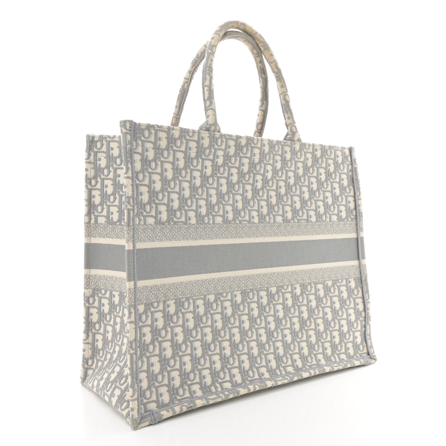 Oblique Large Book Tote Grey
