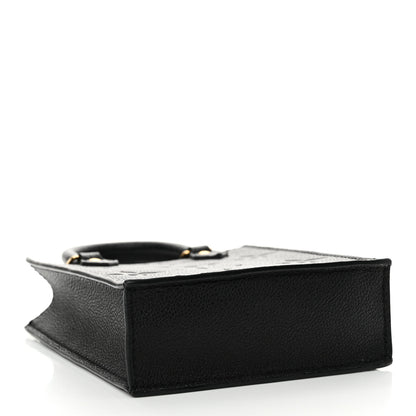 Louis Vuitton Empreinte Monogram Giant Petit Sac Plat Black 4 of 10